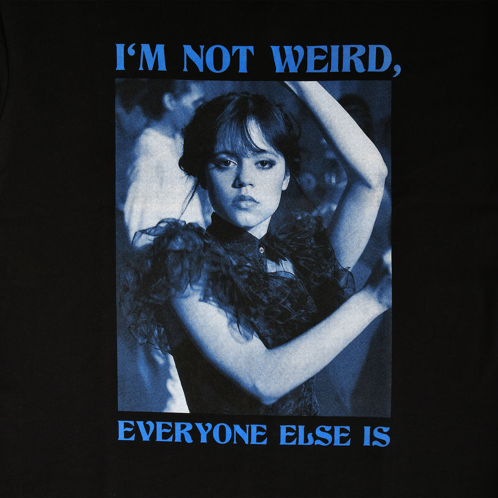 Imagen del producto Wednesday - Camiseta Oversize de baile negra