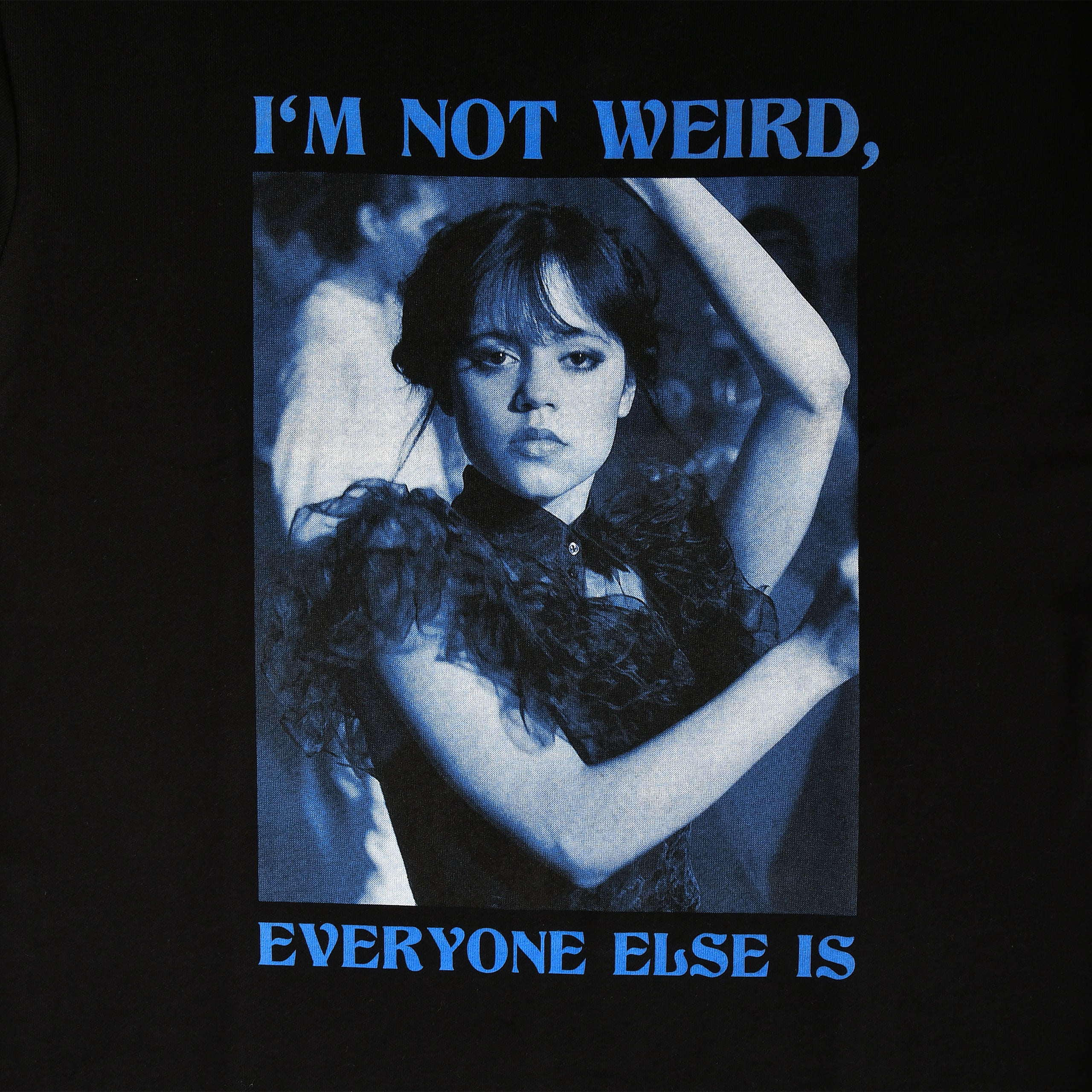 Imagen del producto Wednesday - Camiseta Oversize de baile negra