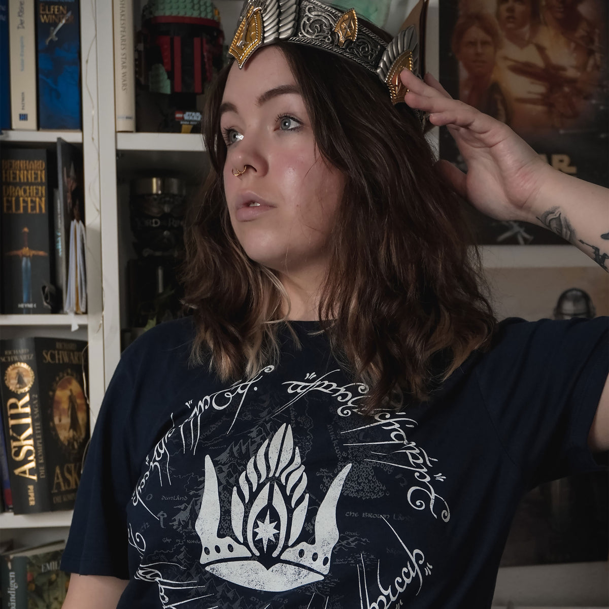 Imagen del producto Señor de los Anillos - Camiseta azul de la Corona de Gondor