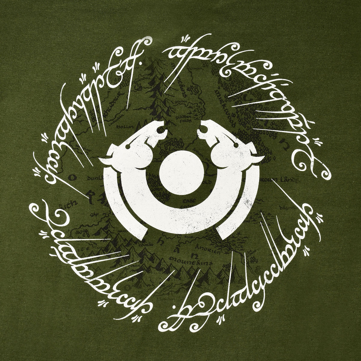 Imagen del producto Señor de los Anillos - Camiseta Rohan oliva
