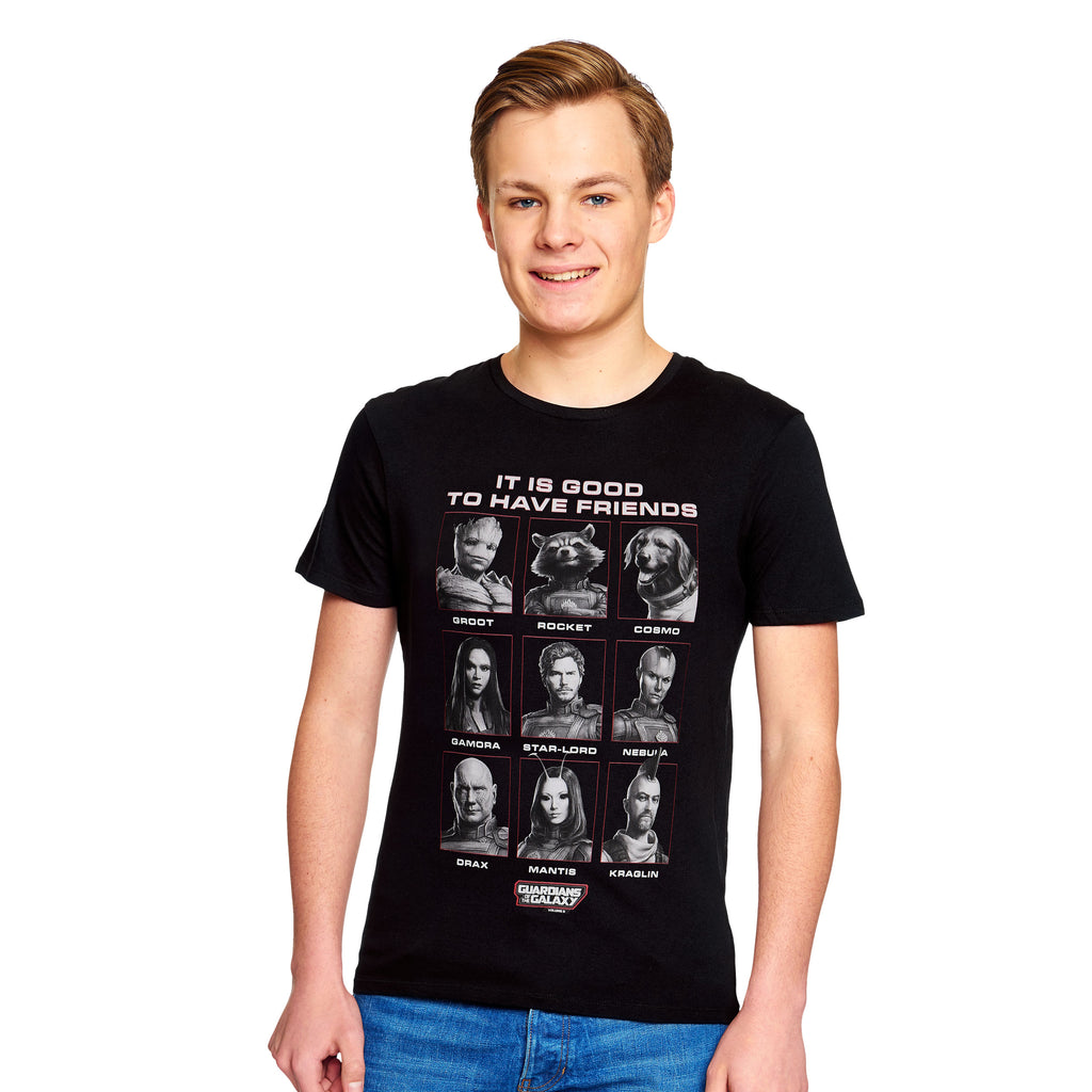 Imagen del producto Guardianes de la Galaxia - Camiseta Good Friends negra