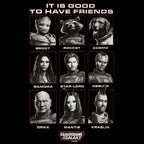 Imagen del producto Guardianes de la Galaxia - Camiseta Good Friends negra