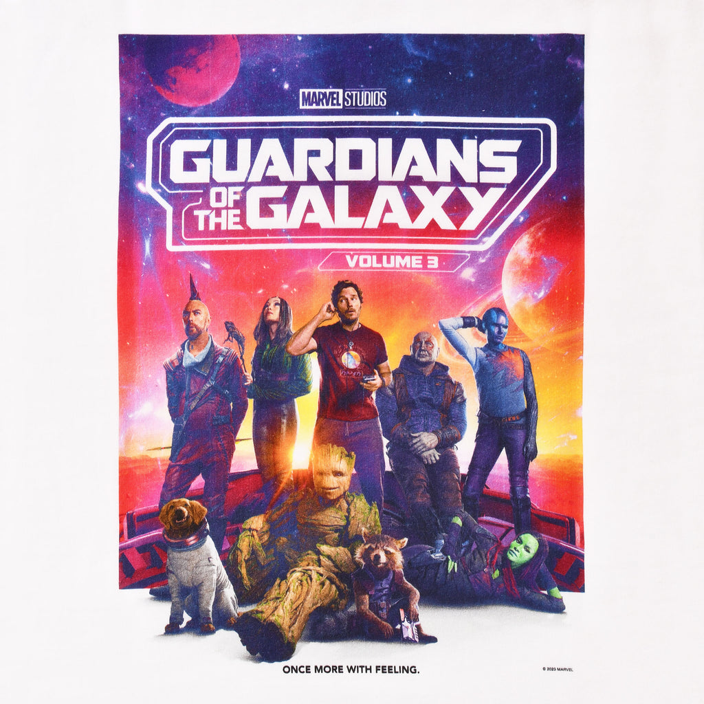 Imagen del producto Guardianes de la Galaxia - Camiseta de la tripulación blanca