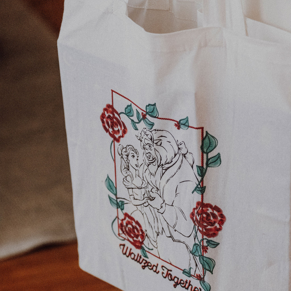 Imagen del producto La Bella y la Bestia - Bolsa de Yute Waltzed Together