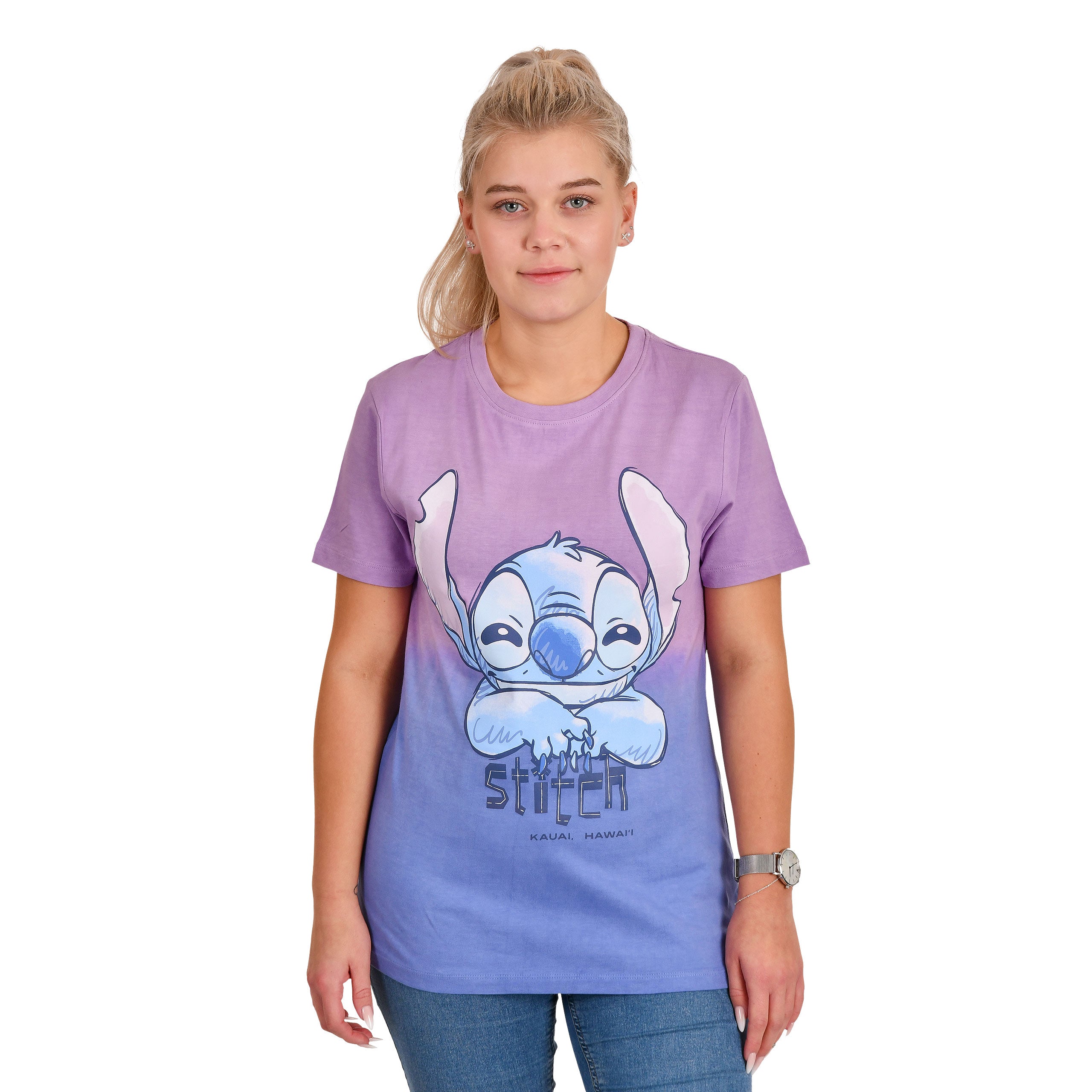 Imagen del producto Lilo & Stitch - Camiseta Boyfriend Kauai Hawaii para Mujeres