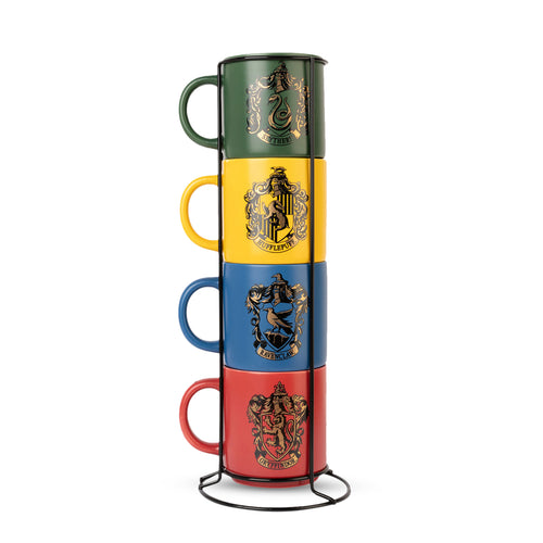 Imagen del producto Harry Potter - Set de Tazas con Escudos de las Casas (4 piezas)