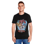 Imagen del producto Yu-Gi-Oh! - Camiseta de remolino azul con grupo en negro