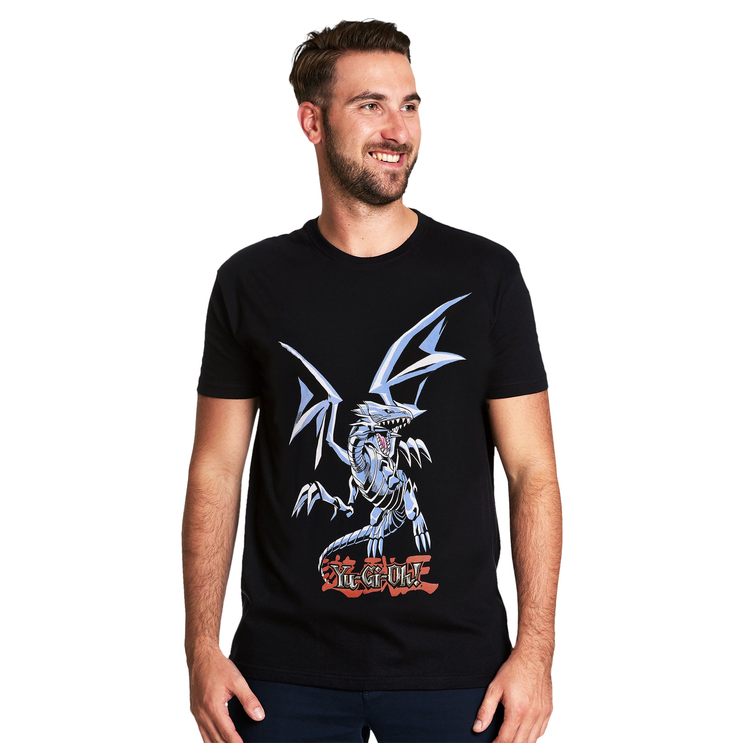 Imagen del producto Yu-Gi-Oh! - Camiseta negra del Dragón Blanco de Ojos Azules