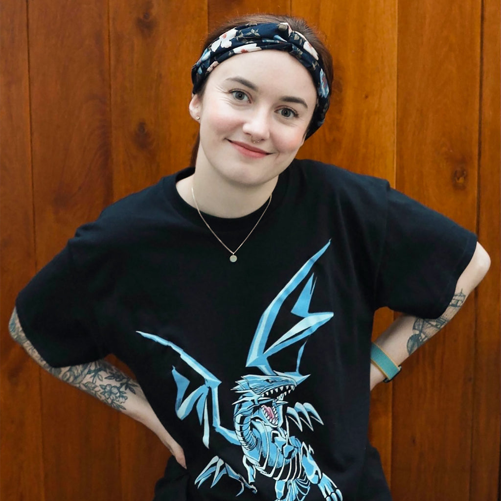 Product image Yu-Gi-Oh! - Blue-Eyes White Dragon T-Shirt Black