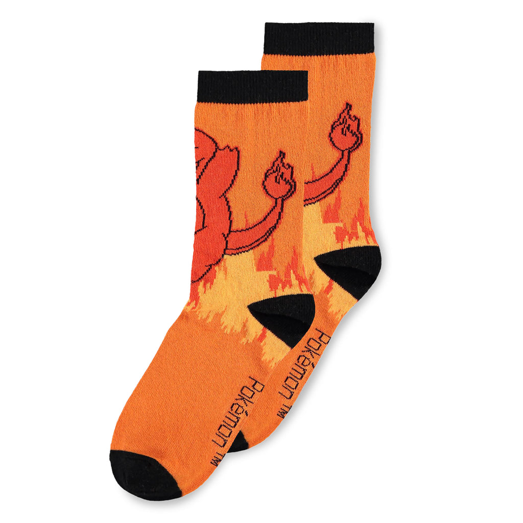 Imagen del producto Pokemon - Set de 3 pares de calcetines Charmander, Squirtle, Bulbasaur