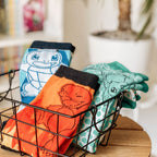 Imagen del producto Pokemon - Set de 3 pares de calcetines Charmander, Squirtle, Bulbasaur