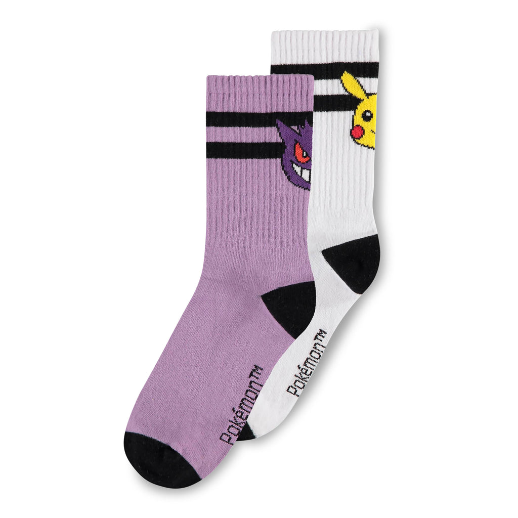 Imagen del producto Pokemon - Pack de 2 Calcetines Pikachu & Gengar