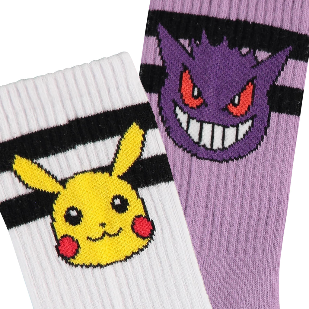 Imagen del producto Pokemon - Pack de 2 Calcetines Pikachu & Gengar