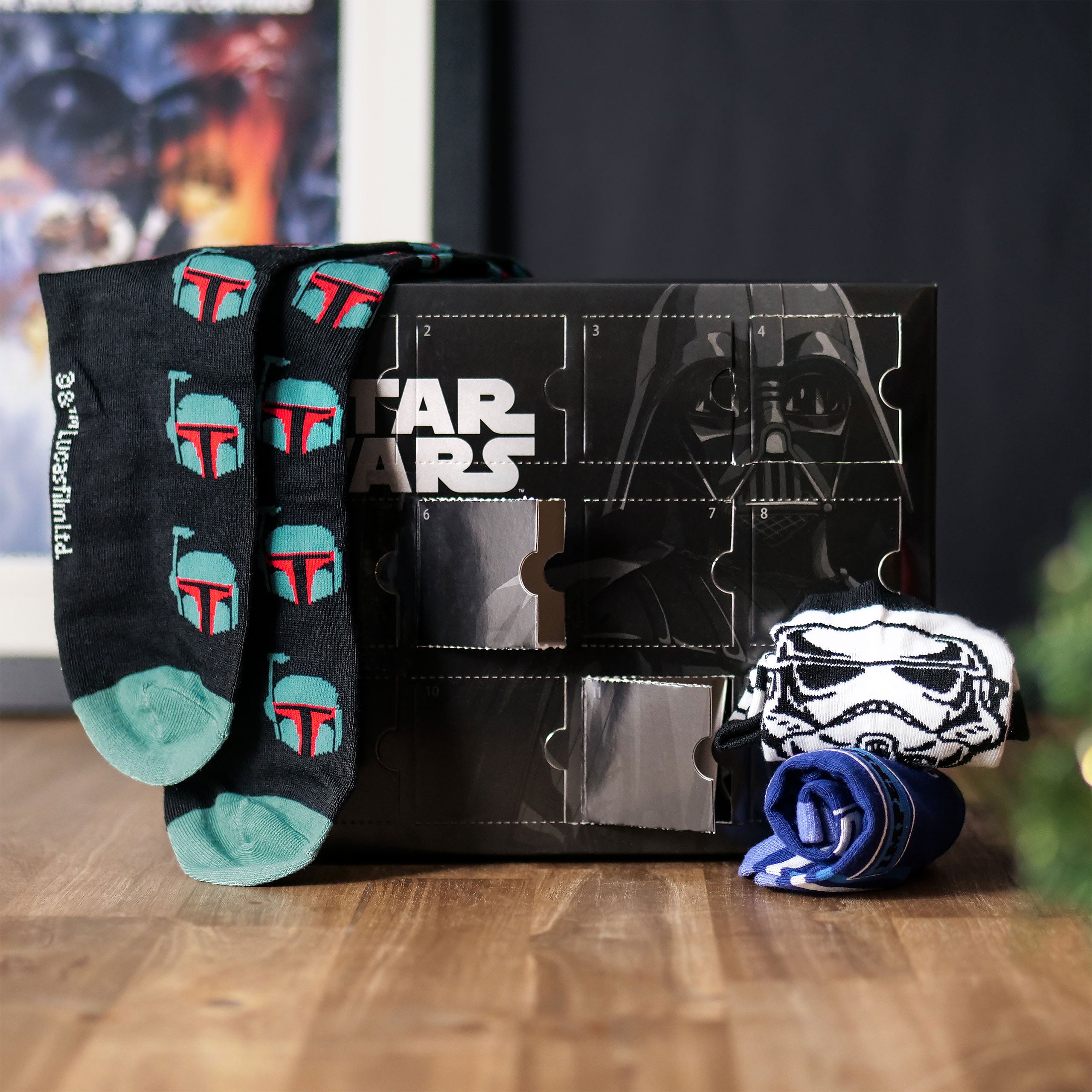 Imagen del producto Star Wars - Calendario de Adviento de calcetines Darth Vader