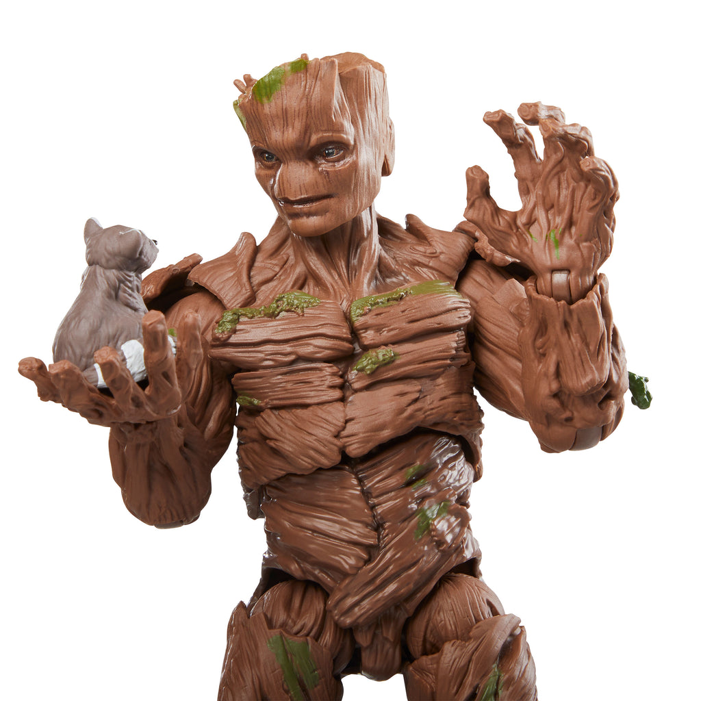 Imagen del producto Guardianes de la Galaxia - Figura de acción de la serie Marvel Legends Groot