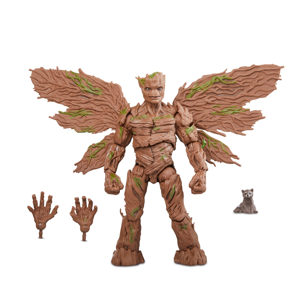 Imagen del producto Guardianes de la Galaxia - Figura de acción de la serie Marvel Legends Groot