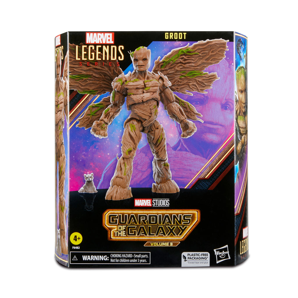 Imagen del producto Guardianes de la Galaxia - Figura de acción de la serie Marvel Legends Groot