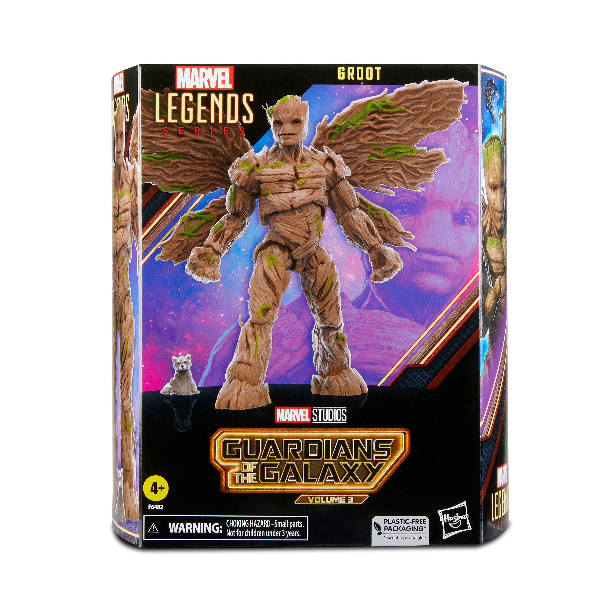 Imagen del producto Guardianes de la Galaxia - Figura de acción de la serie Marvel Legends Groot