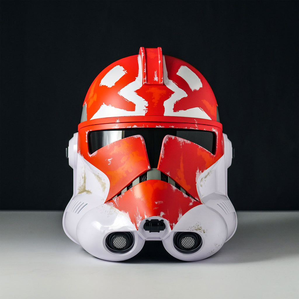Imagen del producto Réplica del casco premium del Clon Trooper 332nd de Ahsoka Tano con distorsionador de voz - Star Wars