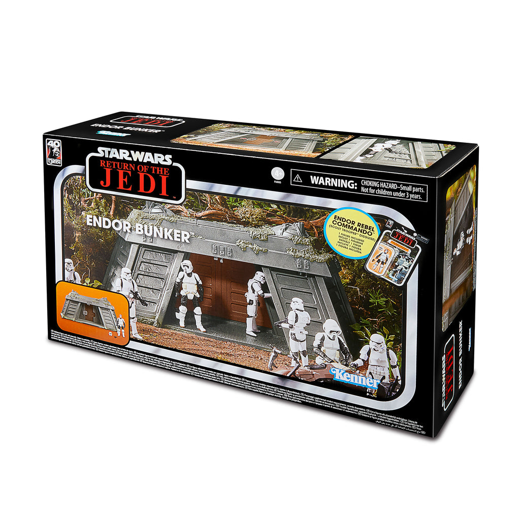 Imagen del producto Star Wars - Bunker Endor con juego de figuras Rebelde de Endor