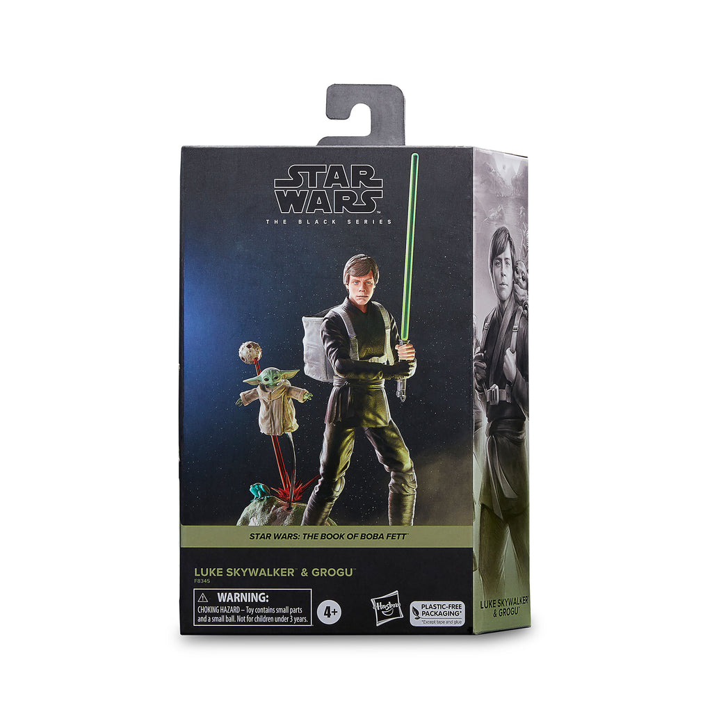 Imagen del producto Set de figuras de acción Grogu & Luke Skywalker - Star Wars The Book of Boba Fett