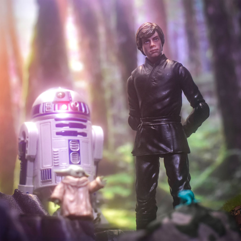 Imagen del producto Set de figuras de acción Grogu & Luke Skywalker - Star Wars The Book of Boba Fett