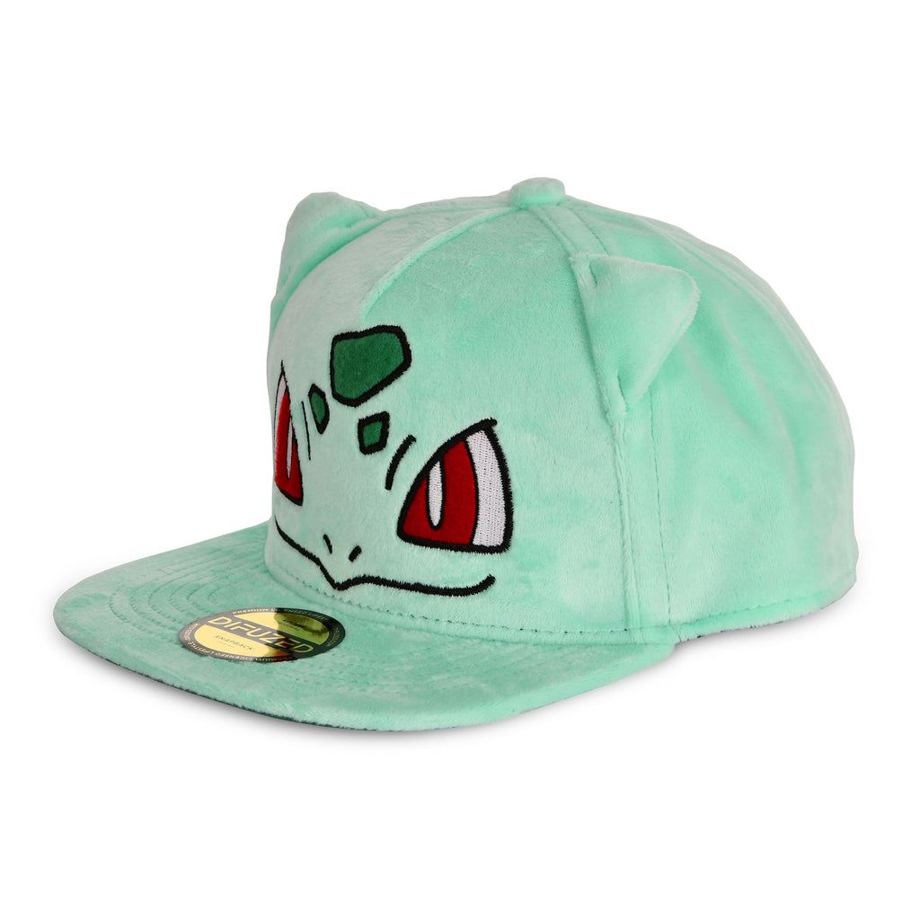 Product image Pokemon - Bulbasaur Plush Snapback Cap