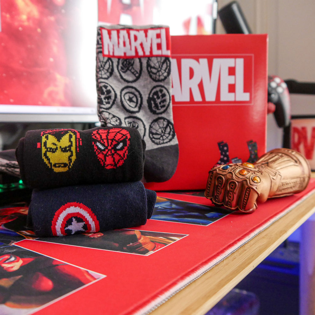 Imagen del producto Marvel - Set de 3 calcetines de Héroes