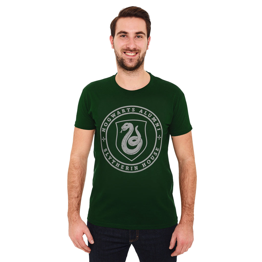 Imagen del producto Camiseta verde de Slytherin Hogwarts Alumni - Harry Potter