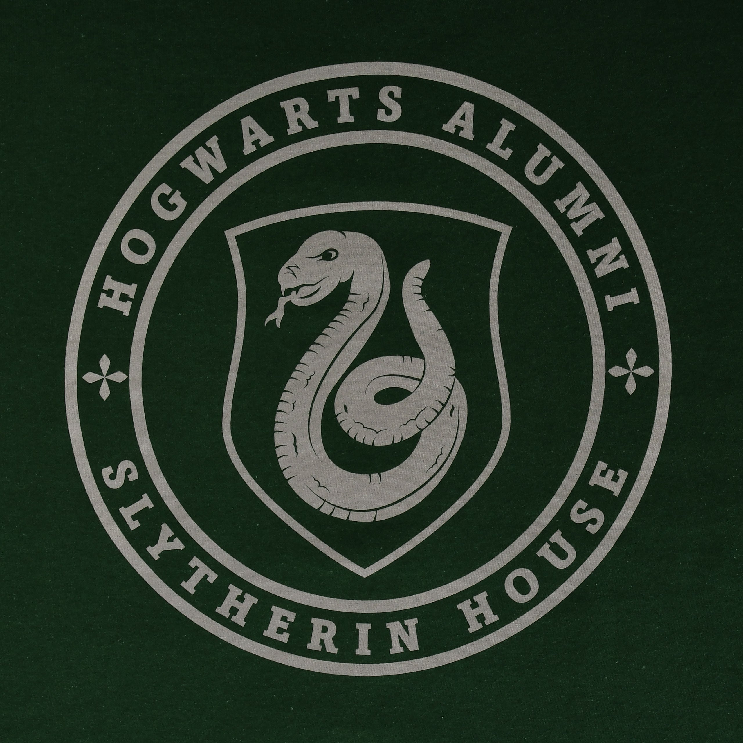 Imagen del producto Camiseta verde de Slytherin Hogwarts Alumni - Harry Potter