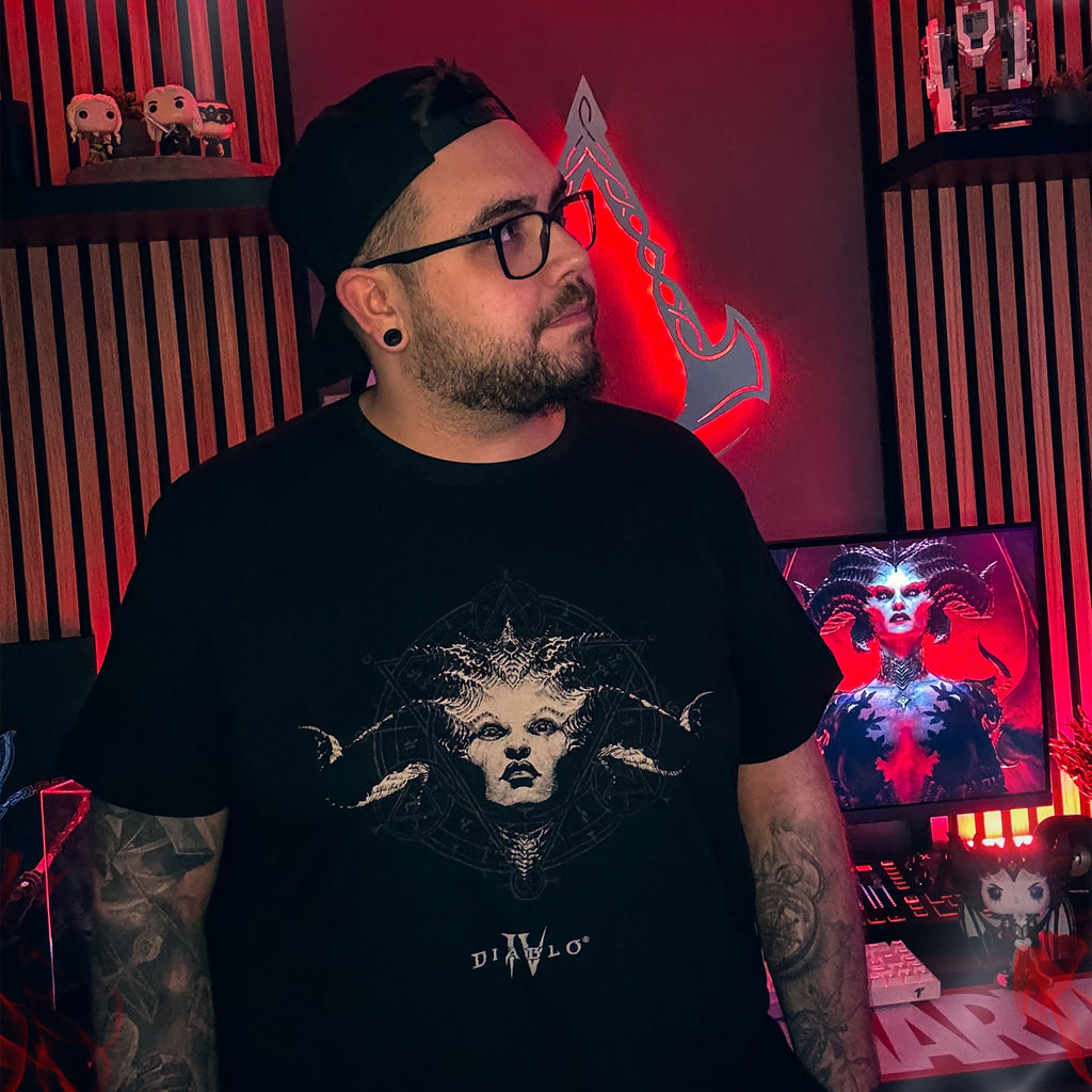 Imagen del producto Diablo IV - Reina de los Condenados Camiseta negra