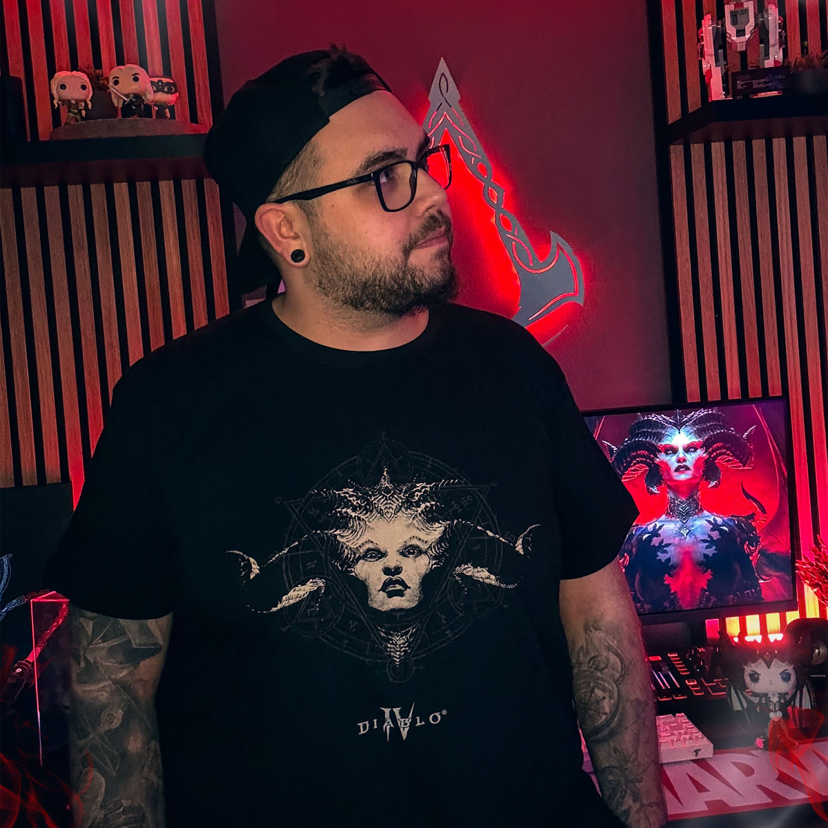 Imagen del producto Diablo IV - Reina de los Condenados Camiseta negra