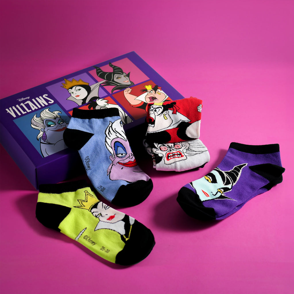 Product image Disney - Villains Bad Girls Sneaker Socks 5-piece set