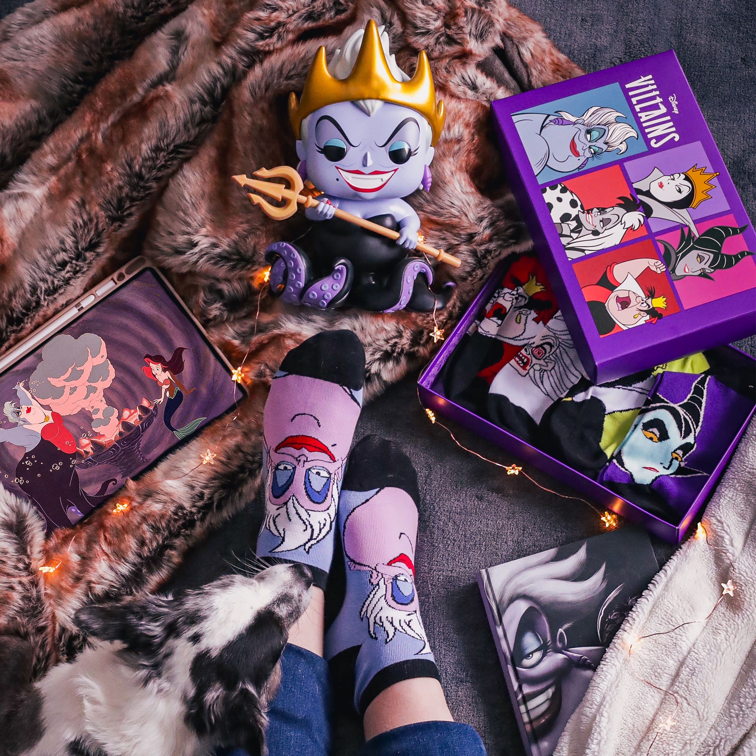 Imagen del producto Disney - Villains Bad Girls Sneaker Calcetines Set de 5