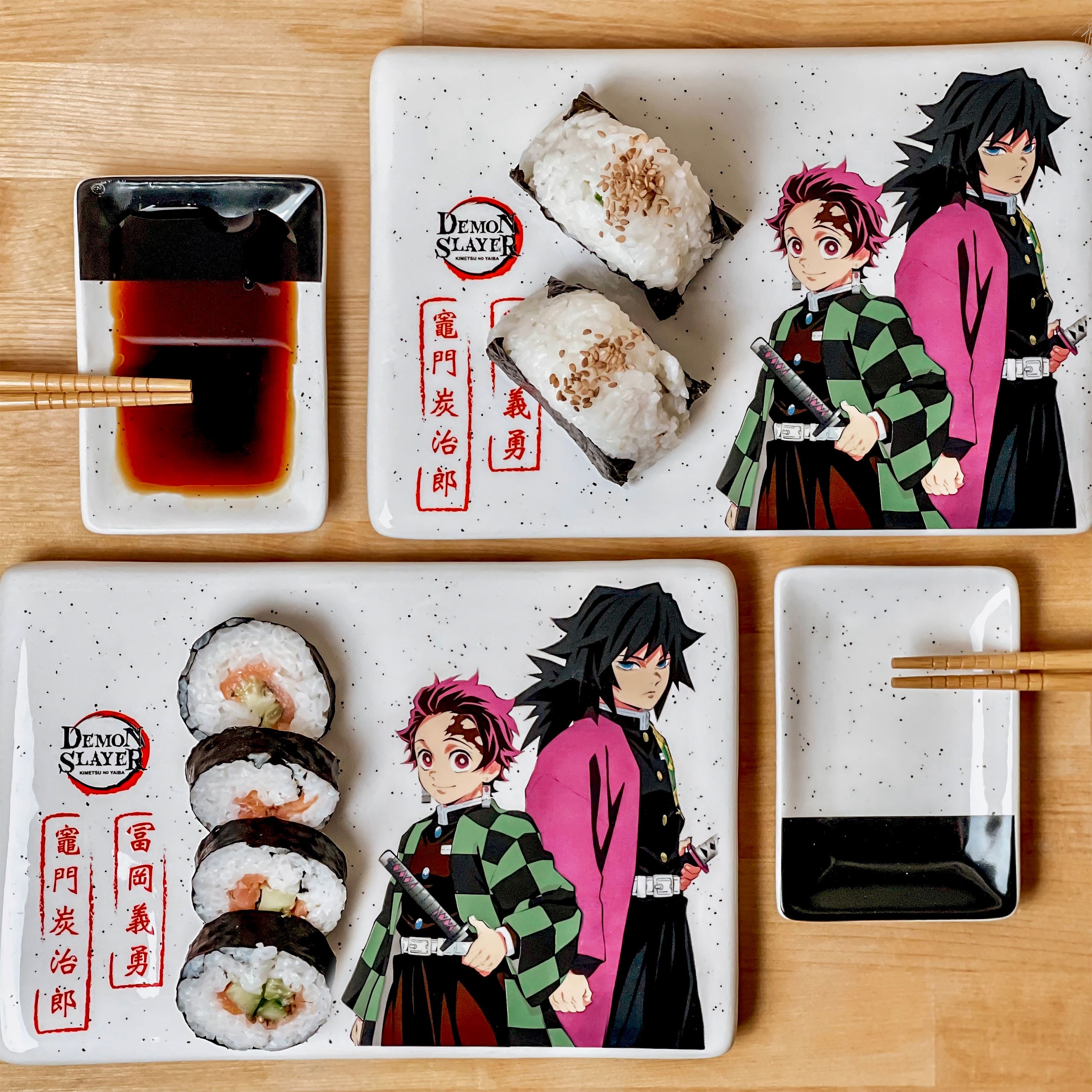 Imagen del producto Demon Slayer - Set de sushi Tanjiro & Giyu