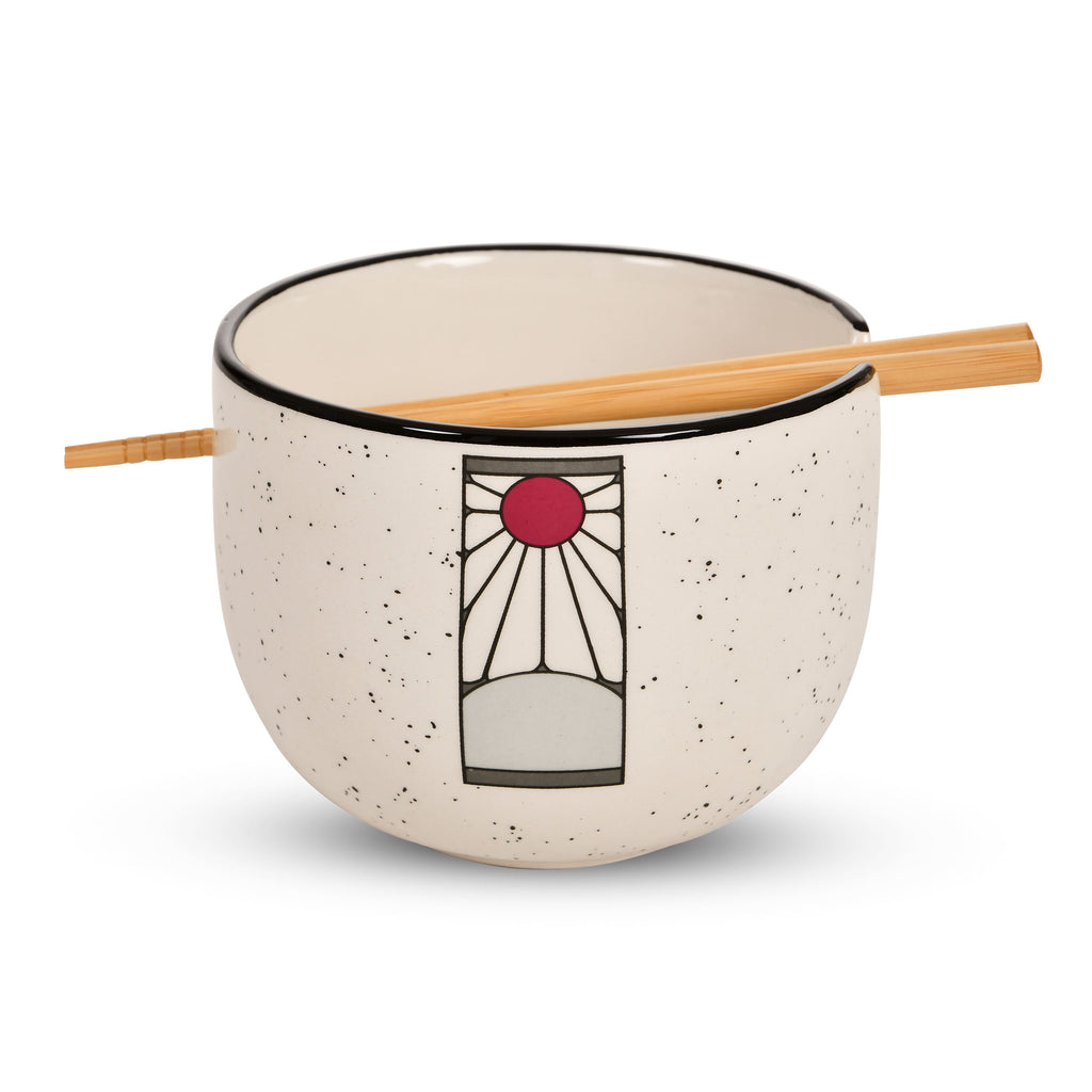 Imagen del producto Demon Slayer - Cuenco de Ramen con símbolo de Tanjiro y palillos