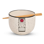 Imagen del producto Demon Slayer - Cuenco de Ramen con símbolo de Tanjiro y palillos