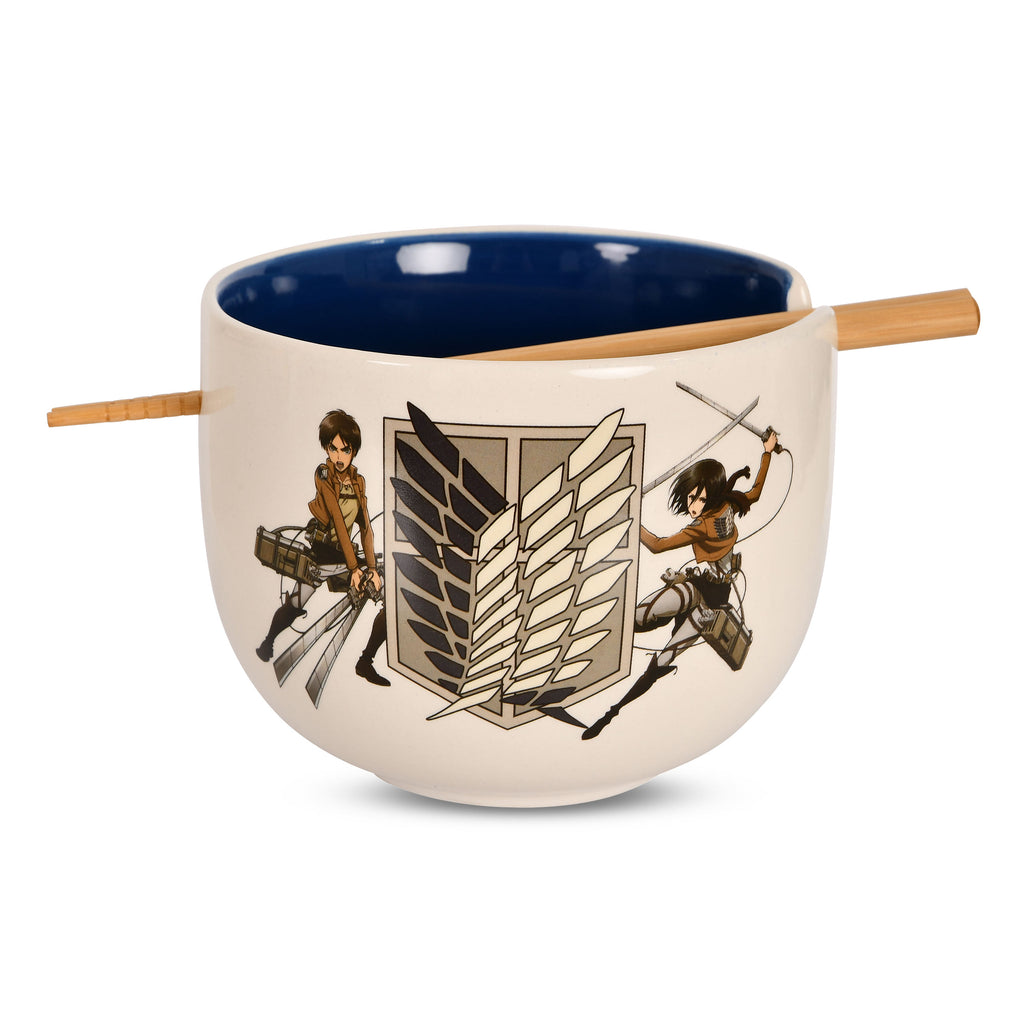 Product image Attack on Titan - Survey Corps Ramen Bowl with Chopsticks