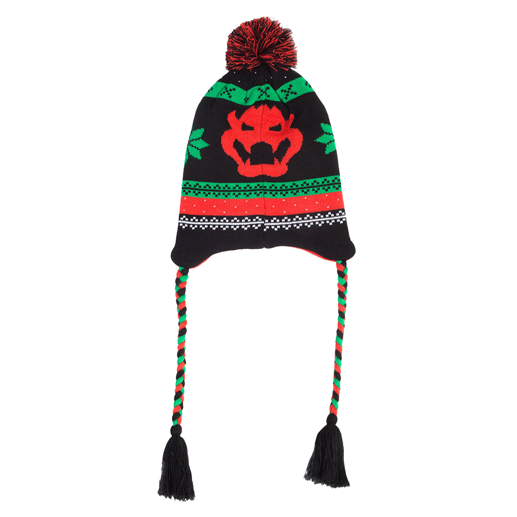 Product image Super Mario - Bowser Hat with Pom Poms