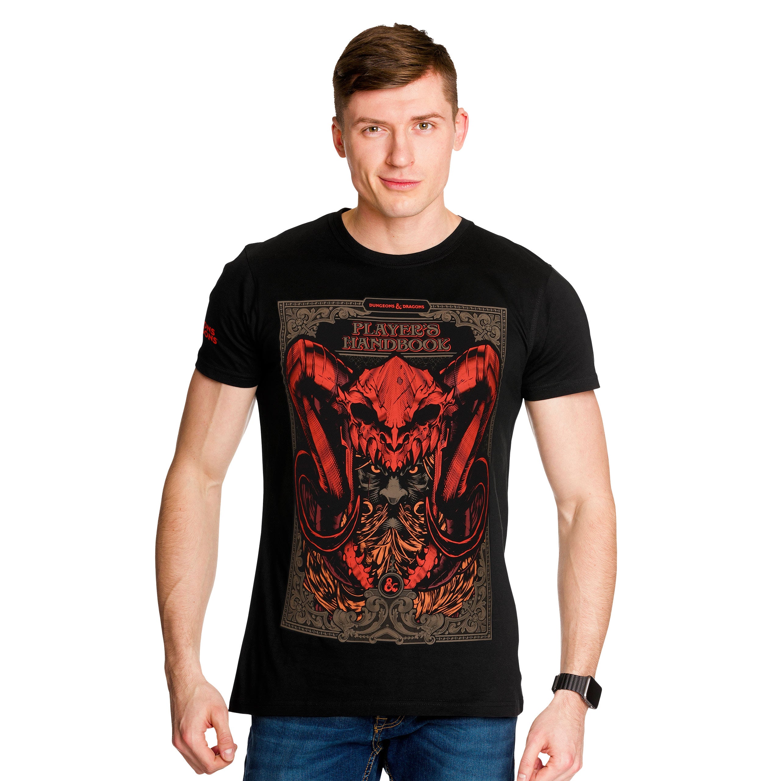 Imagen del producto Dungeons & Dragons - Camiseta negra del Manual del Jugador