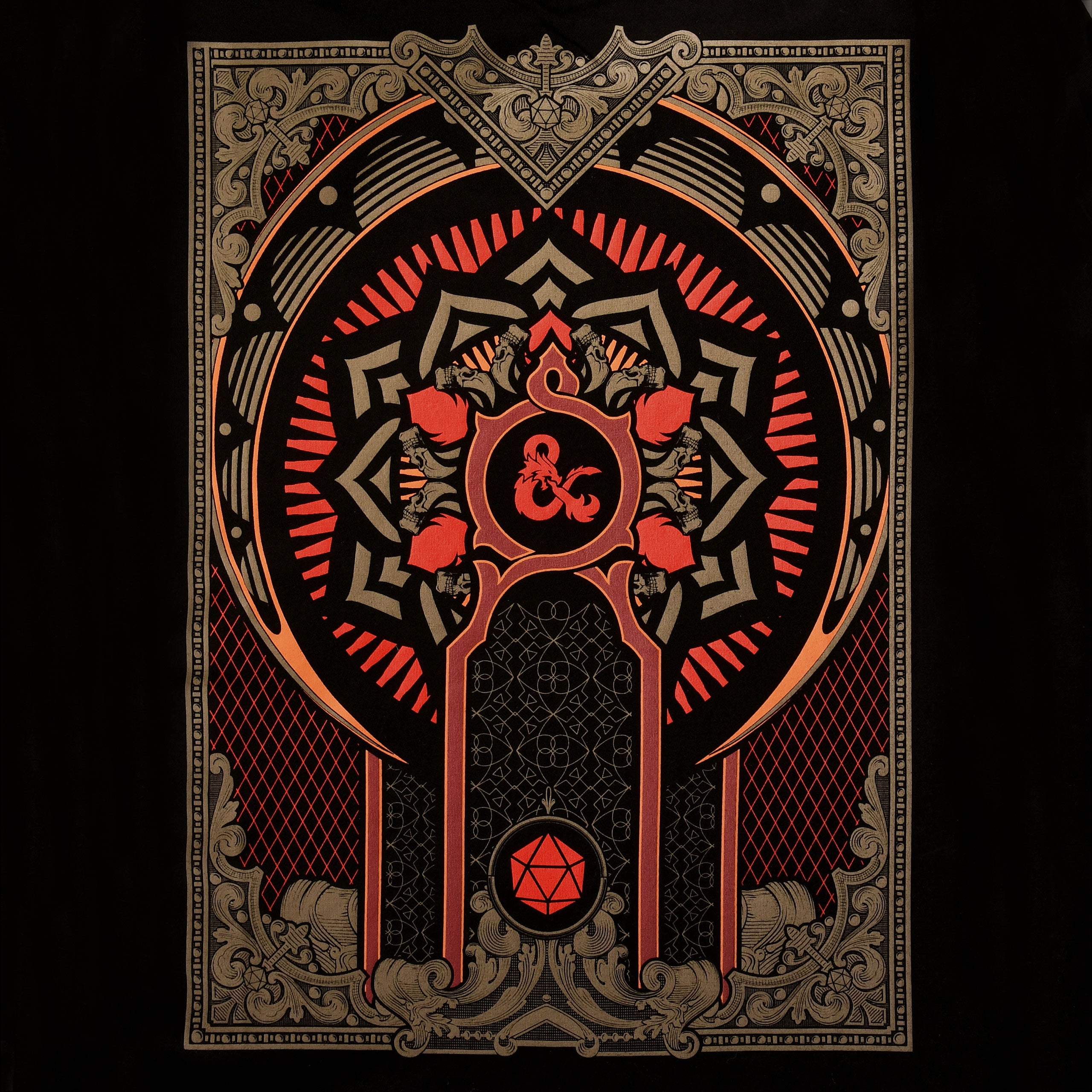 Imagen del producto Dungeons & Dragons - Camiseta negra del Manual del Jugador