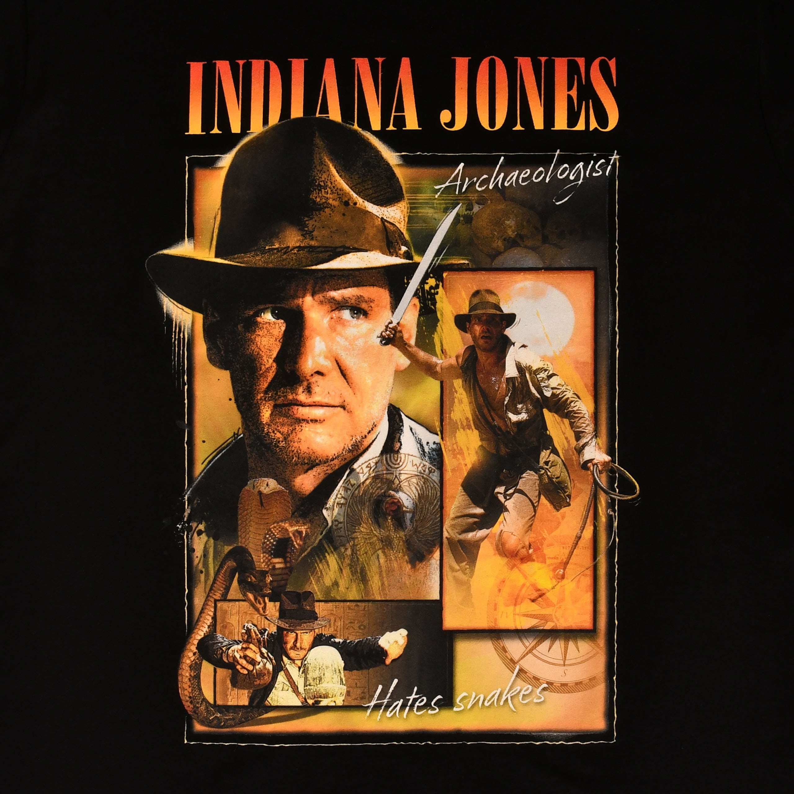Imagen del producto Indiana Jones - Camiseta de homenaje negra