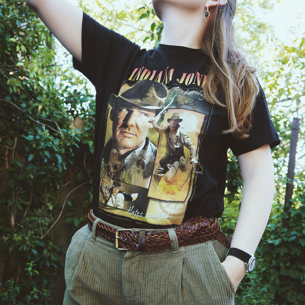 Imagen del producto Indiana Jones - Camiseta de homenaje negra