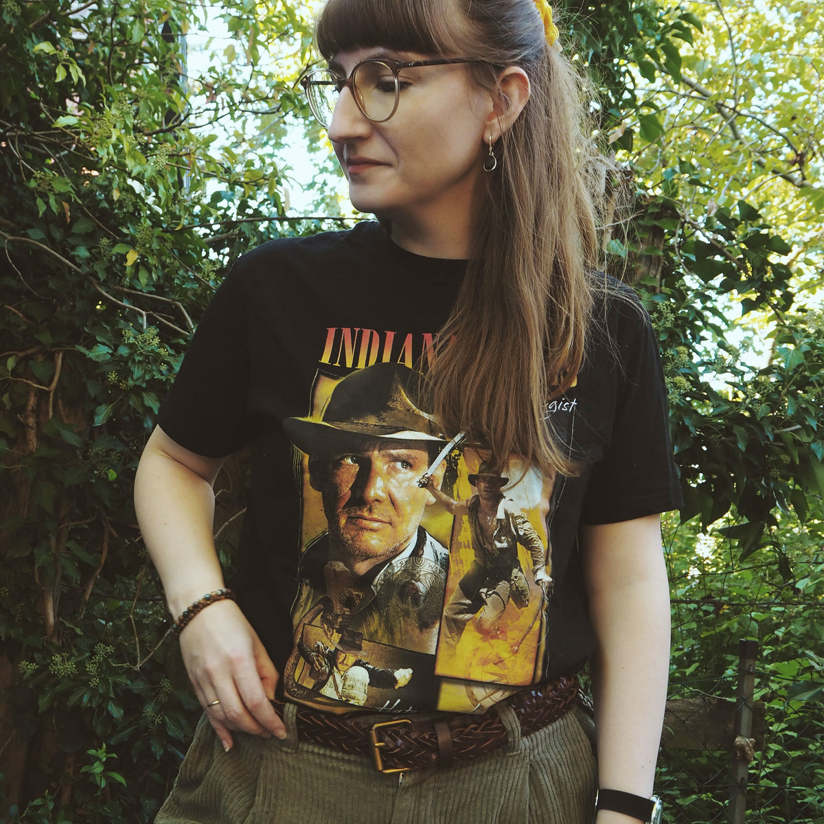 Imagen del producto Indiana Jones - Camiseta de homenaje negra