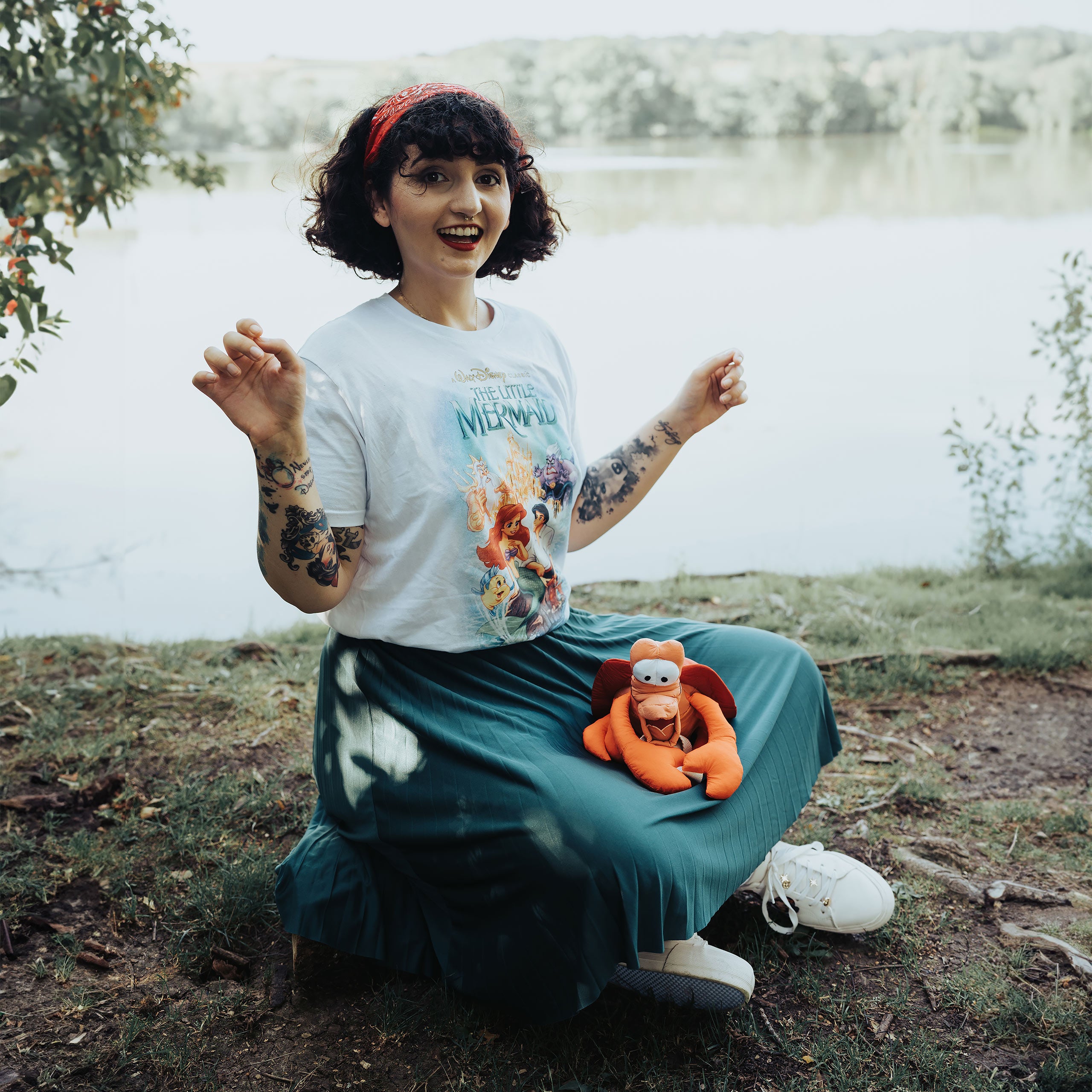 Imagen del producto Ariel - Camiseta clásica con póster blanco
