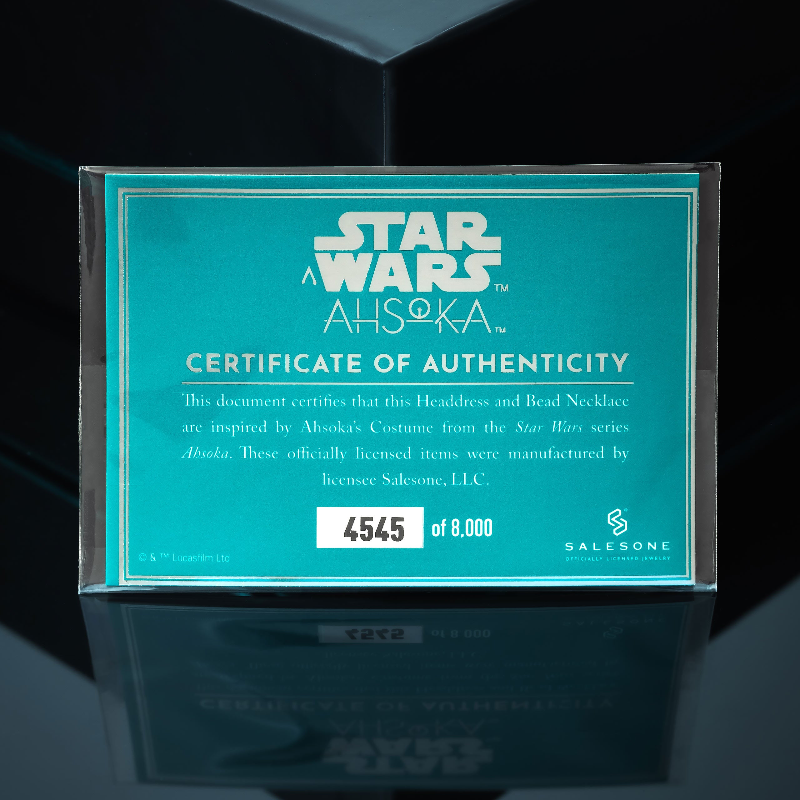 Imagen del producto Star Wars - Ahsoka Diadema y réplica de perlas de cinturón limitada