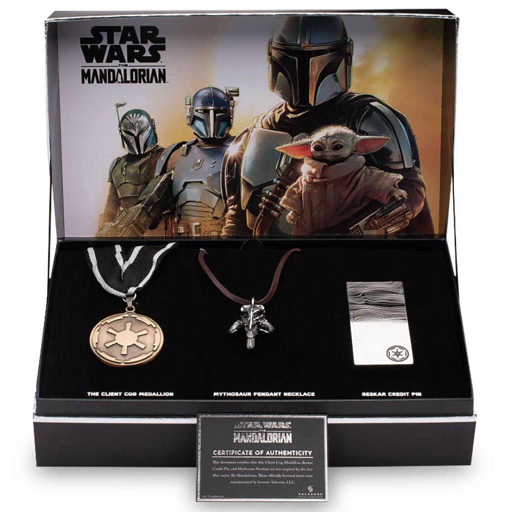 Imagen del producto Conjunto de Joyería Deluxe de Cazador de Recompensas Mandaloriano - Star Wars The Mandalorian
