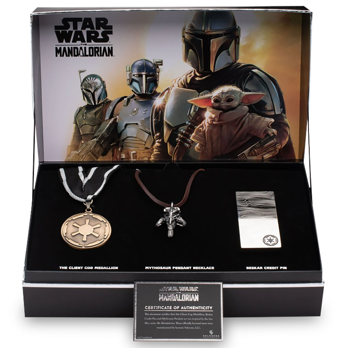 Imagen del producto Conjunto de Joyería Deluxe de Cazador de Recompensas Mandaloriano - Star Wars The Mandalorian