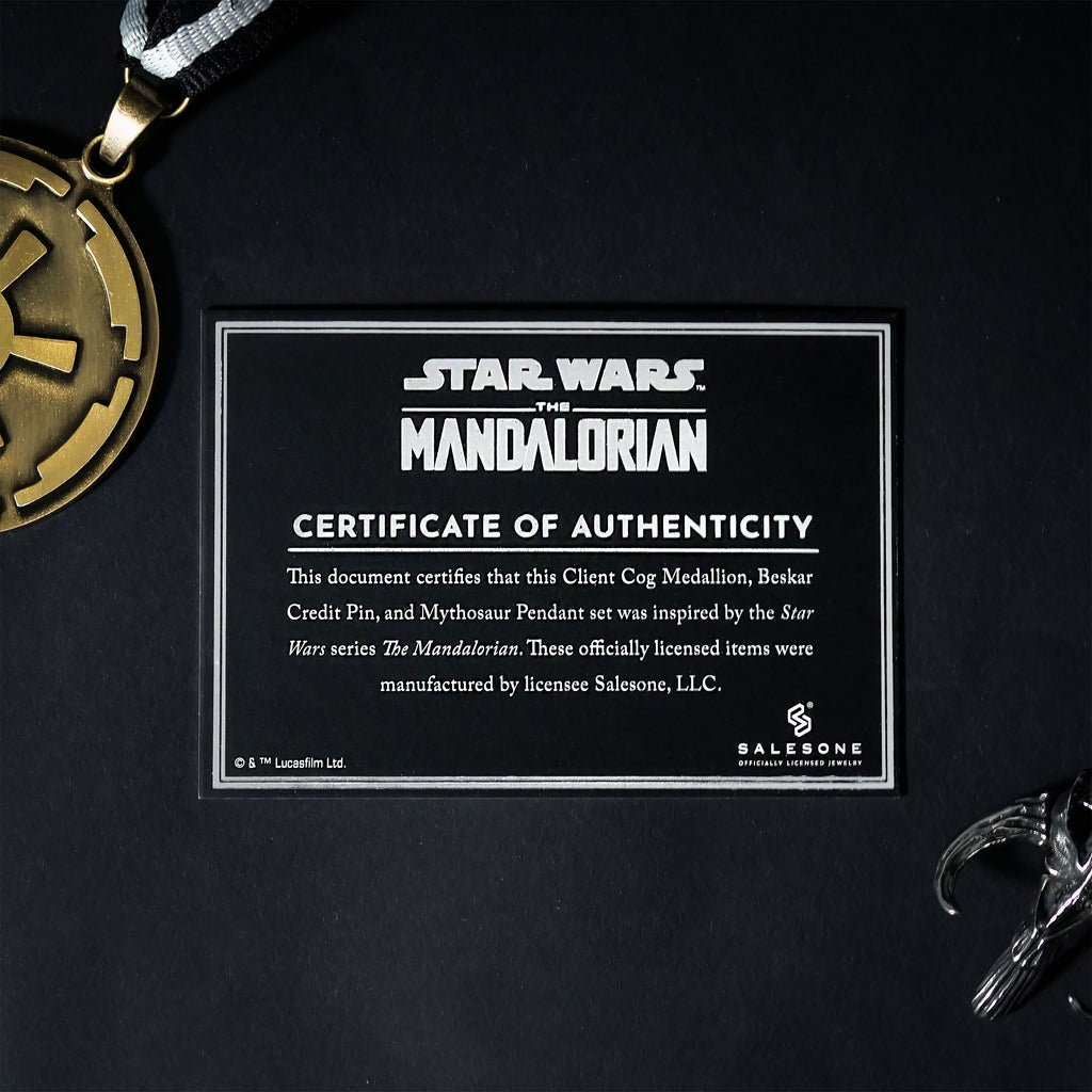 Imagen del producto Conjunto de Joyería Deluxe de Cazador de Recompensas Mandaloriano - Star Wars The Mandalorian