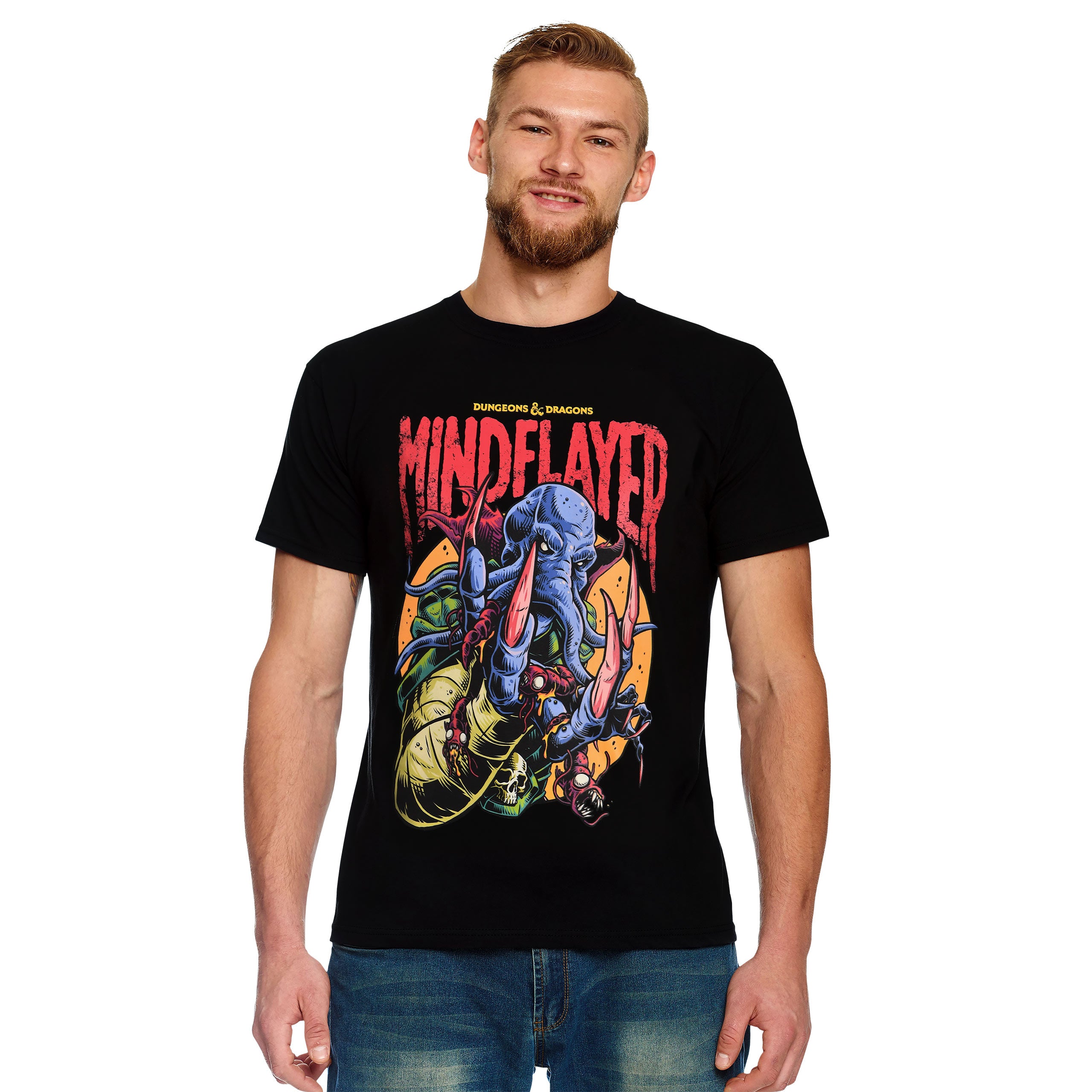 Imagen del producto Dungeons & Dragons - Camiseta Mindflayer negra